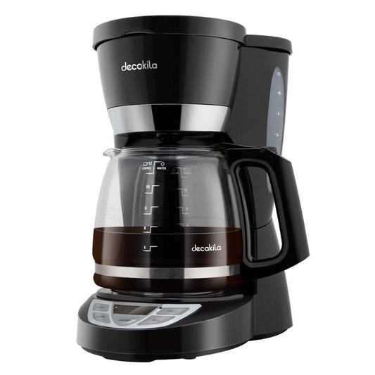 Cafetera Decakila 12 Tazas/1.8Lt Negro