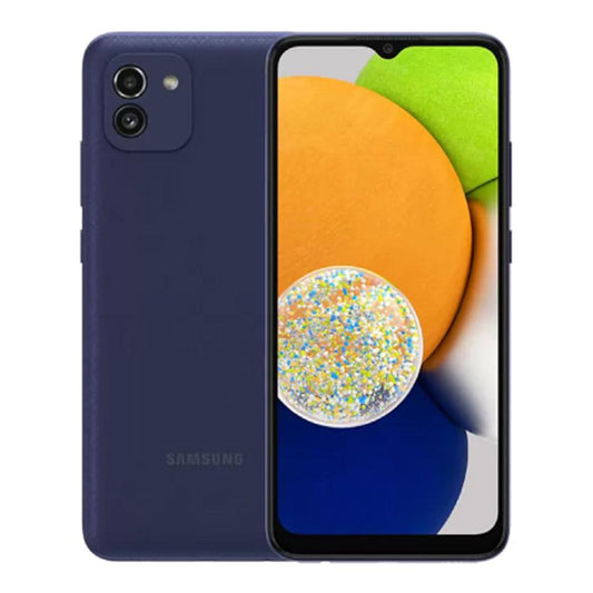 Celular Samsung A03 Ram 3Gb Interna 32Gb Azul de 6.5"