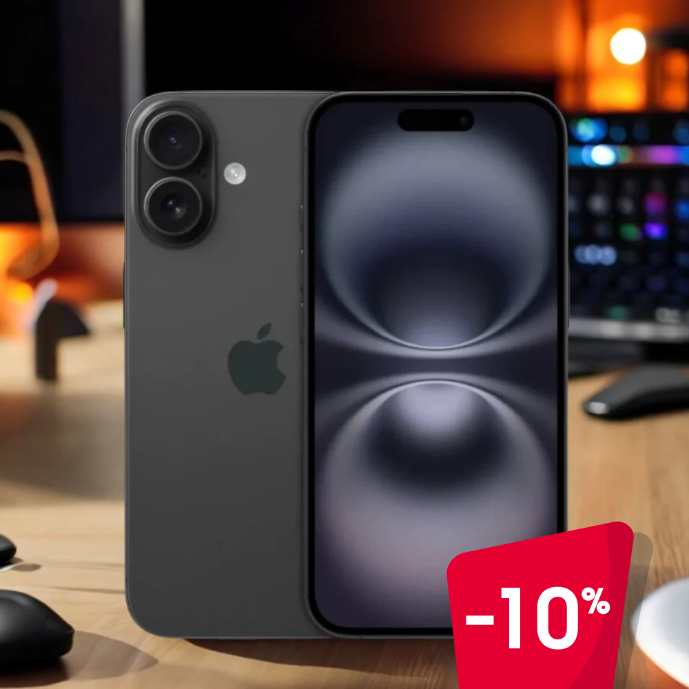 iPhone 16 de 128GB - Negro SF
