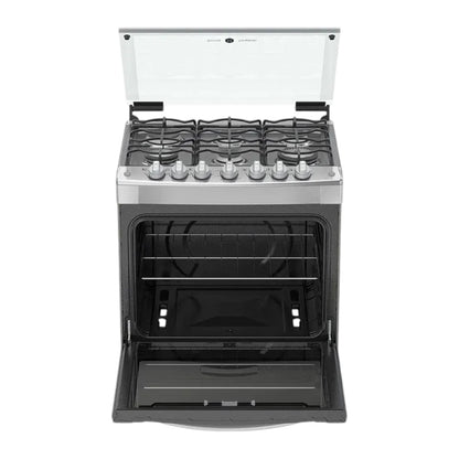 Estufa A Gas Acros de 30" /  6 Quemadores / Acero Inoxidable