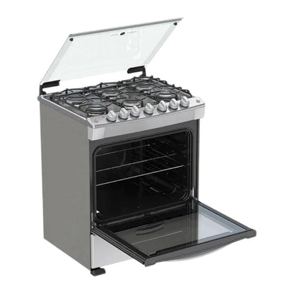 Estufa A Gas Acros de 30" /  6 Quemadores / Acero Inoxidable