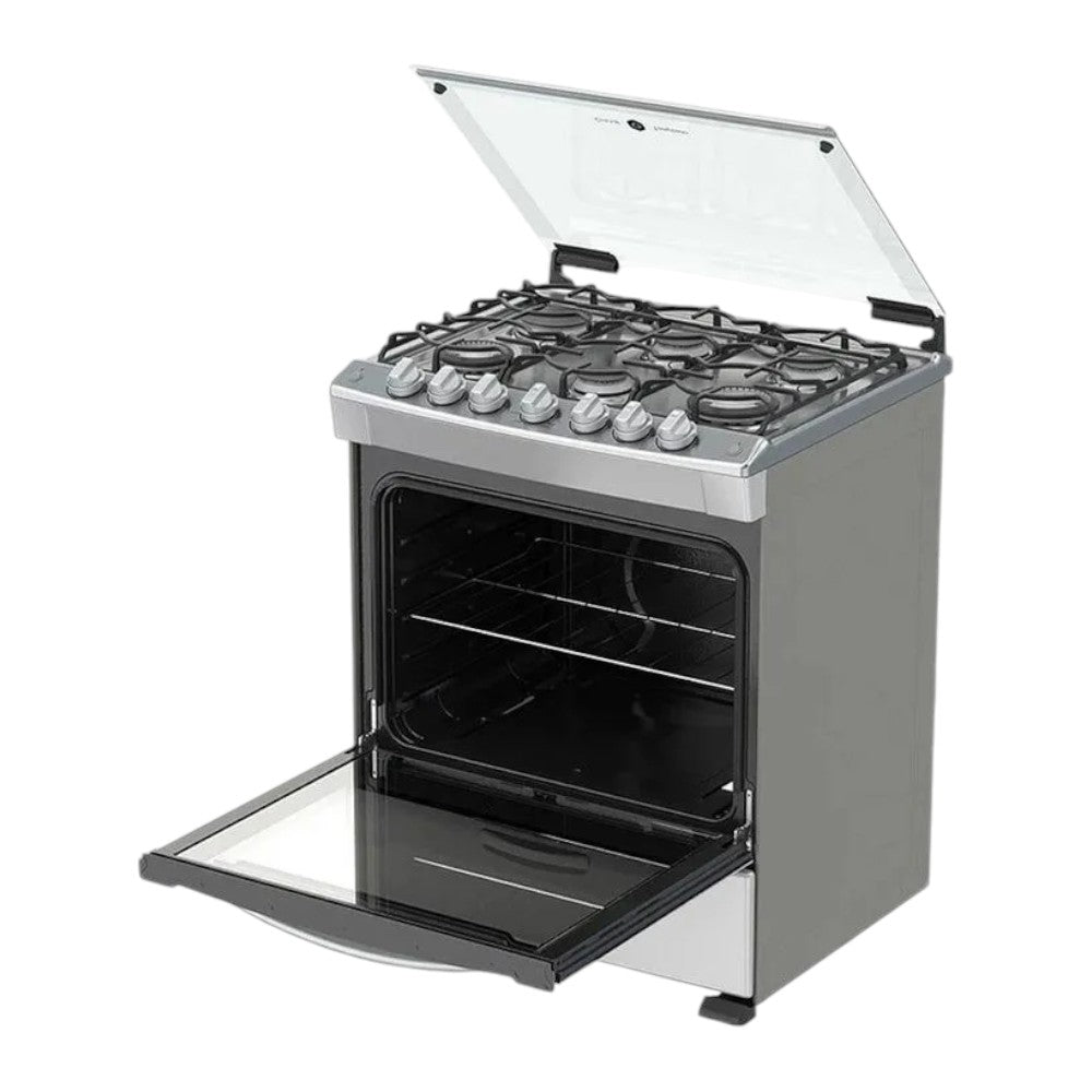 Estufa A Gas Acros de 30" /  6 Quemadores / Acero Inoxidable