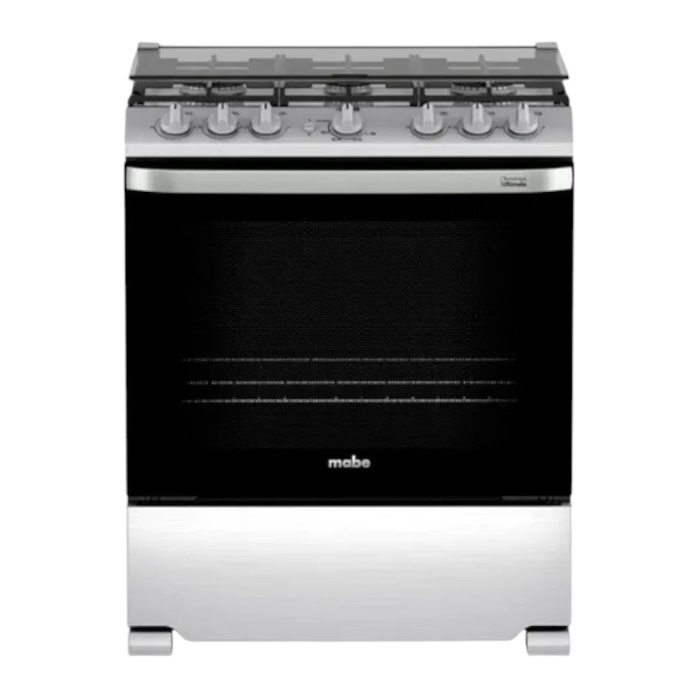 Estufa A Gas Mabe de 30" / 6 Quemadores / Silver