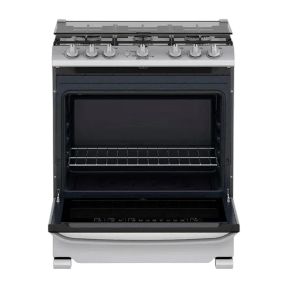 Estufa A Gas Mabe de 30" / 6 Quemadores / Silver