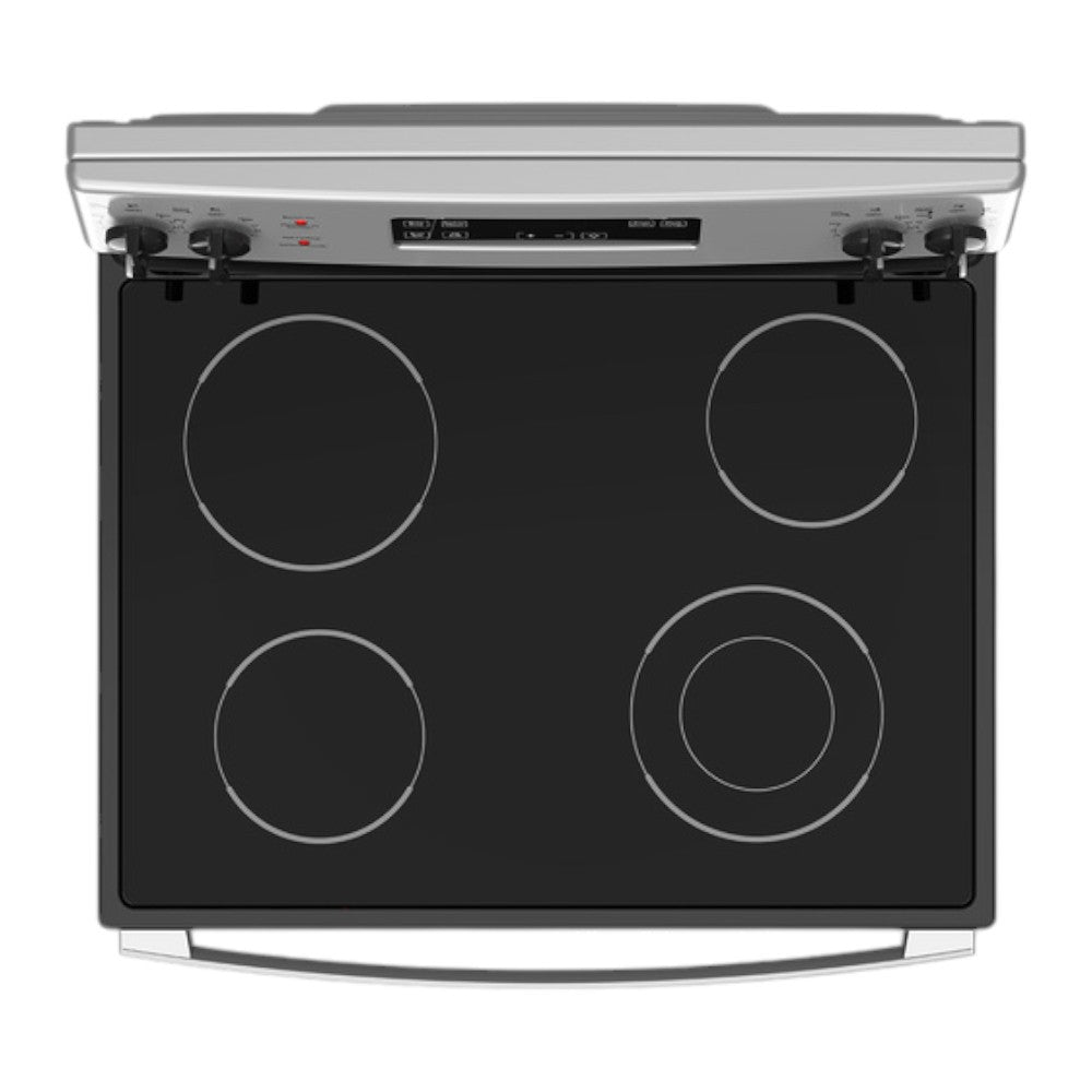 Estufa Eléctrica General Electric de 30" / Acero Inoxidable / 220V / Vitrocerámica