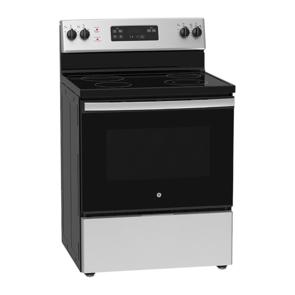 Estufa Eléctrica General Electric de 30" / Acero Inoxidable / 220V / Vitrocerámica