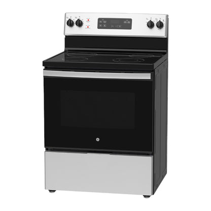 Estufa Eléctrica General Electric de 30" / Acero Inoxidable / 220V / Vitrocerámica