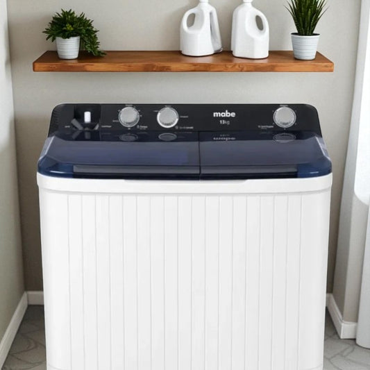 Lavadora Semi-Automática Mabe 13Kg / Blanca