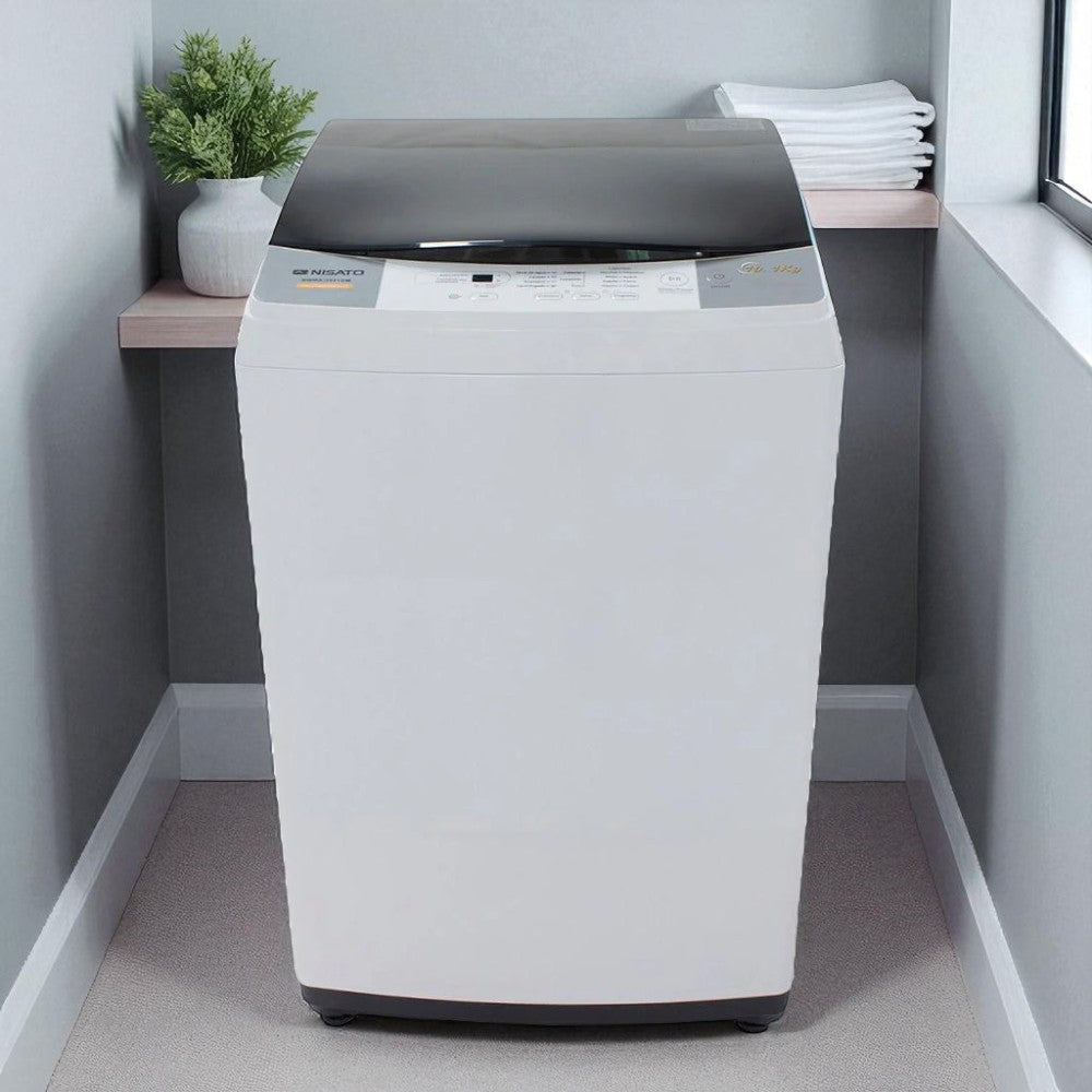 Lavadora Automática Nisato 8 Kg / Blanco