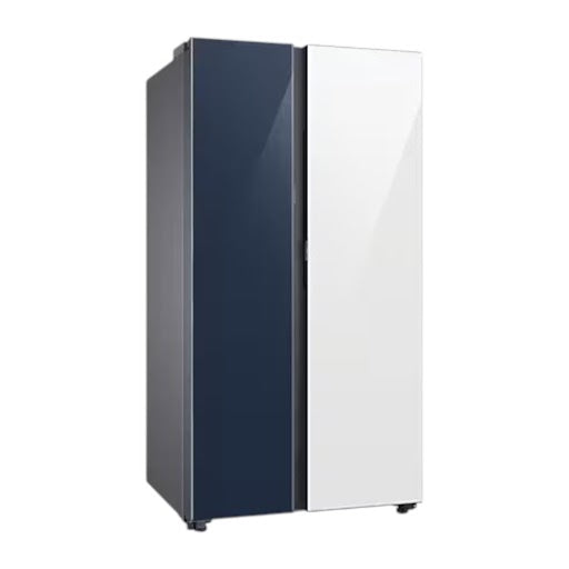 Refrigerador Samsung SbS 23pc / Con Dispensador Inverter Blu/Wht