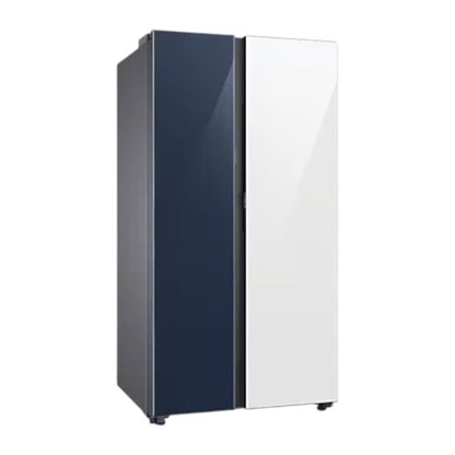 Refrigerador Samsung SbS 23pc / Con Dispensador Inverter Blu/Wht