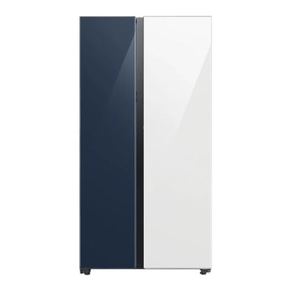 Refrigerador Samsung SbS 23pc / Con Dispensador Inverter Blu/Wht