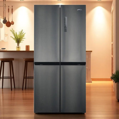 Refrigerador Sankey Con Dispensador de Agua Inverter 15.4 Pies Cúbicos Gris