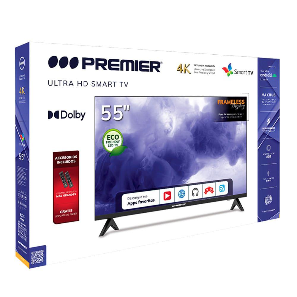 Televisor Premier 55" Uhd Smart Dvb-T2