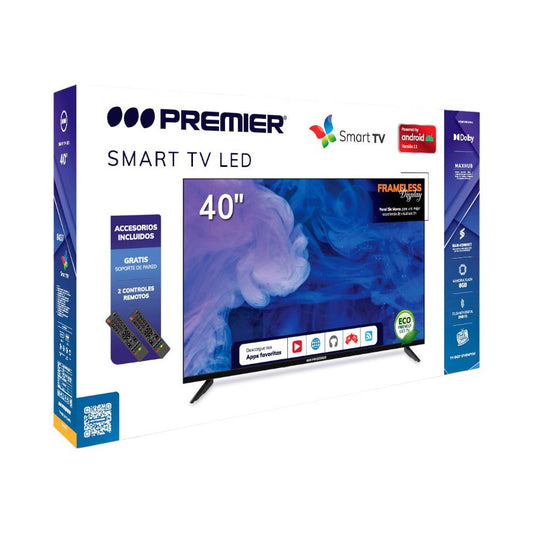 Televisor Premier Uhd Smart Full HD 40” Negra
