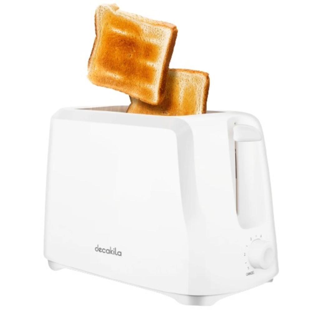 Tostadora Decakila 750W Blanca 2 Panes