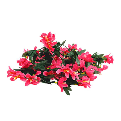 Enredadera decorativa Home Elegance con flores coloridas de 230 cm.