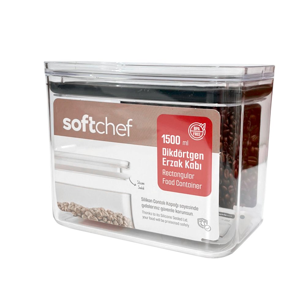 Envase Acrílico Para Almacenar Softchef 1500Ml - Softchef - Titan.com.pa - 8681317007191