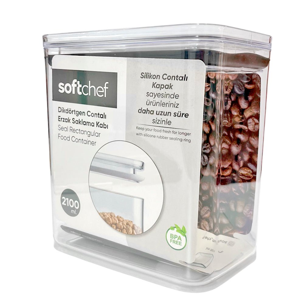 Envase Acrílico Para Almacenar Softchef 2100Ml - Softchef - Titan.com.pa - 8681317007160