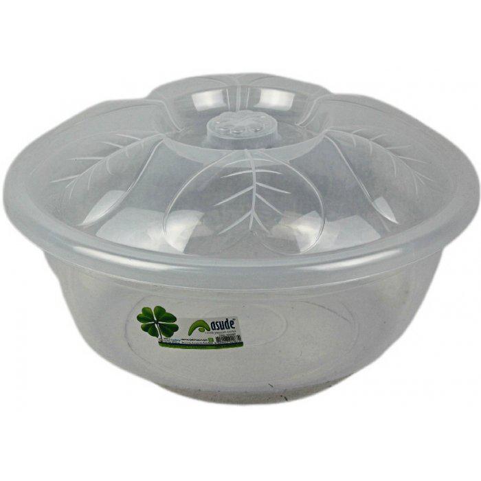 Envase Asude Plastik N3 Plástico Redondo Transparente