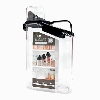 Envase De Acrílico 2.5 L Con Tapa Medidora Para Almacenar - Diamond Home - Diamond Home - Titan.com.pa - 840428420840
