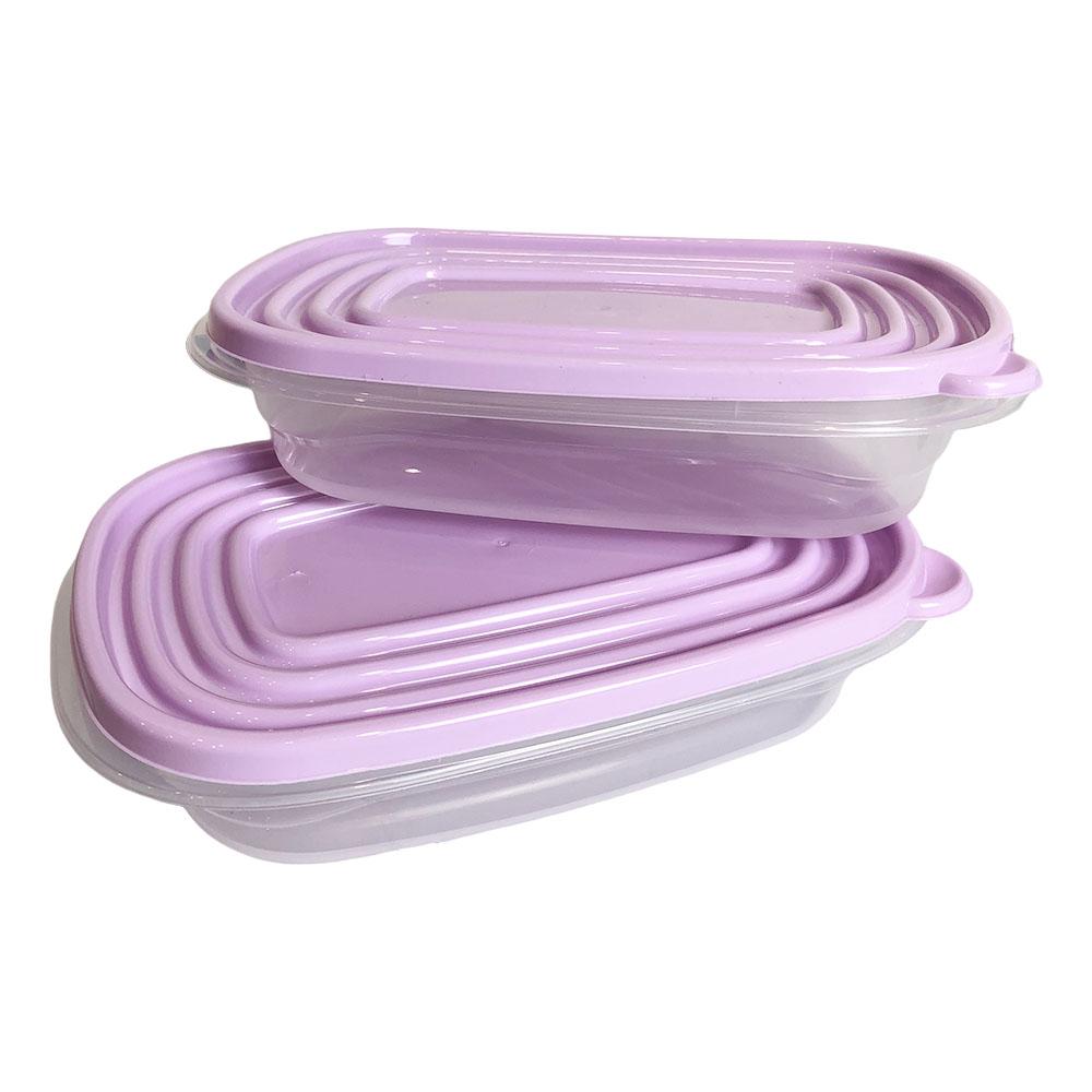 Envase de Plástico Windrose Con Tapa 2 Piezas - Surtido