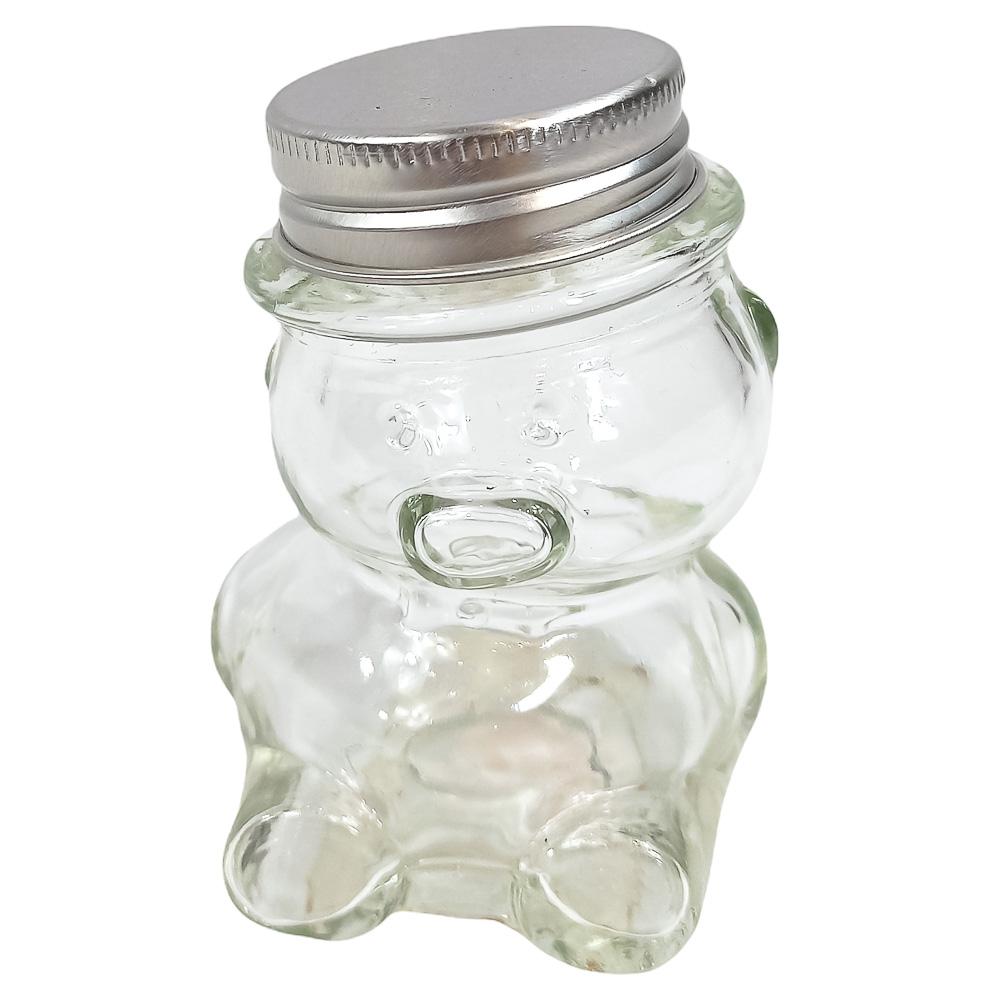 Envase de Vidrio Con Tapa Home Elegance 8 cm