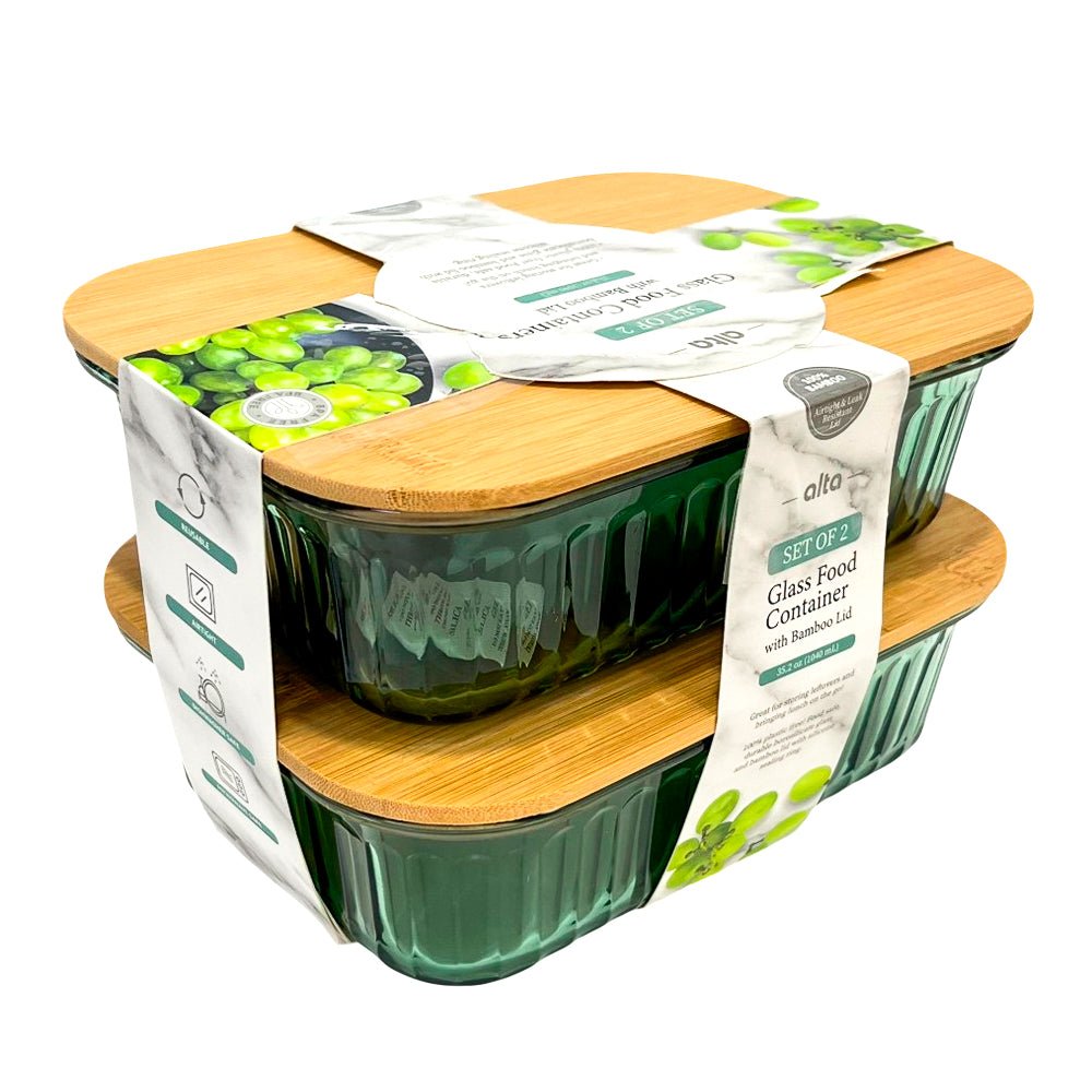 Envase de Vidrio Diamond Home / Set 2 Piezas / 35.2 oz - Diamond Home - Titan.com.pa - 840428407506
