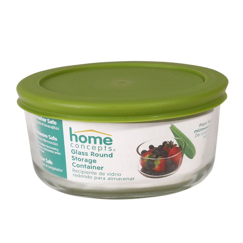 Envase De Vidrio Home Concepts Redondo