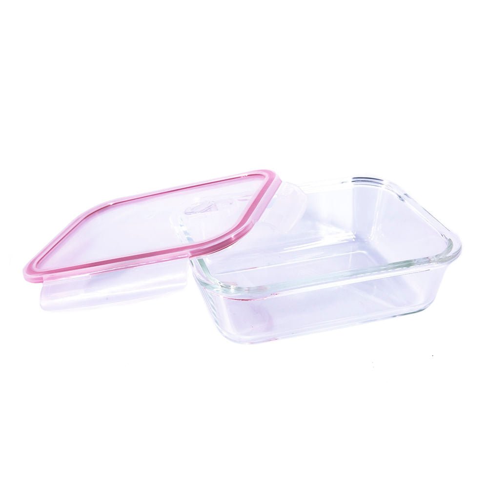 Envase de Vidrio Rectangular 1000 ml