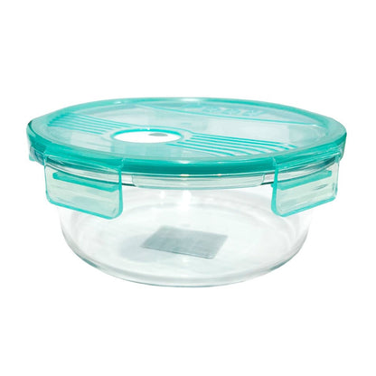 Envase De Vidrio Redondo Mediano - Home Elegance - Home Elengace - Titan.com.pa - 2100000665563