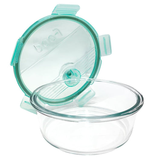 Envase De Vidrio Redondo Mediano - Home Elegance - Home Elengace - Titan.com.pa - 2100000665563