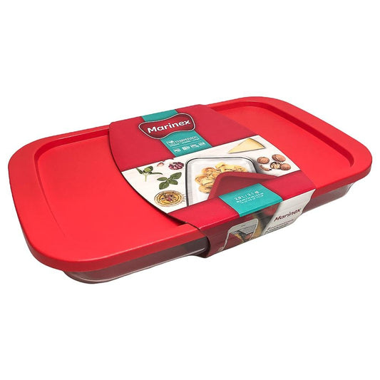 Envase Marinex Rectangular Con Tapa 2.9 L