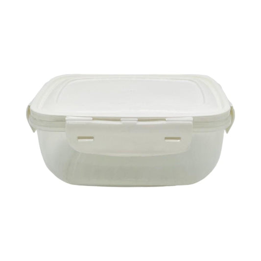 Envase Plástico Bager Plastik Rectangular Con Tapa/ Chico