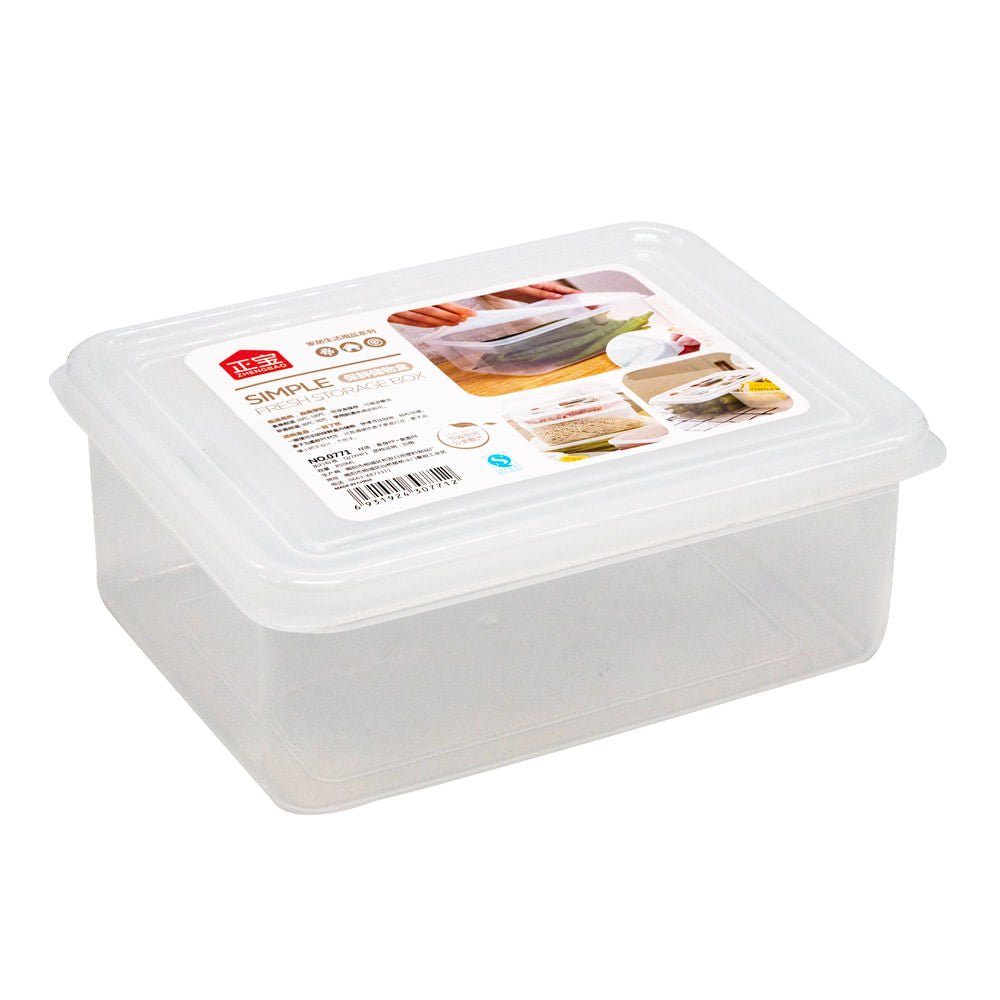 Envase Plástico Home Elegance Con Tapa 850 ml