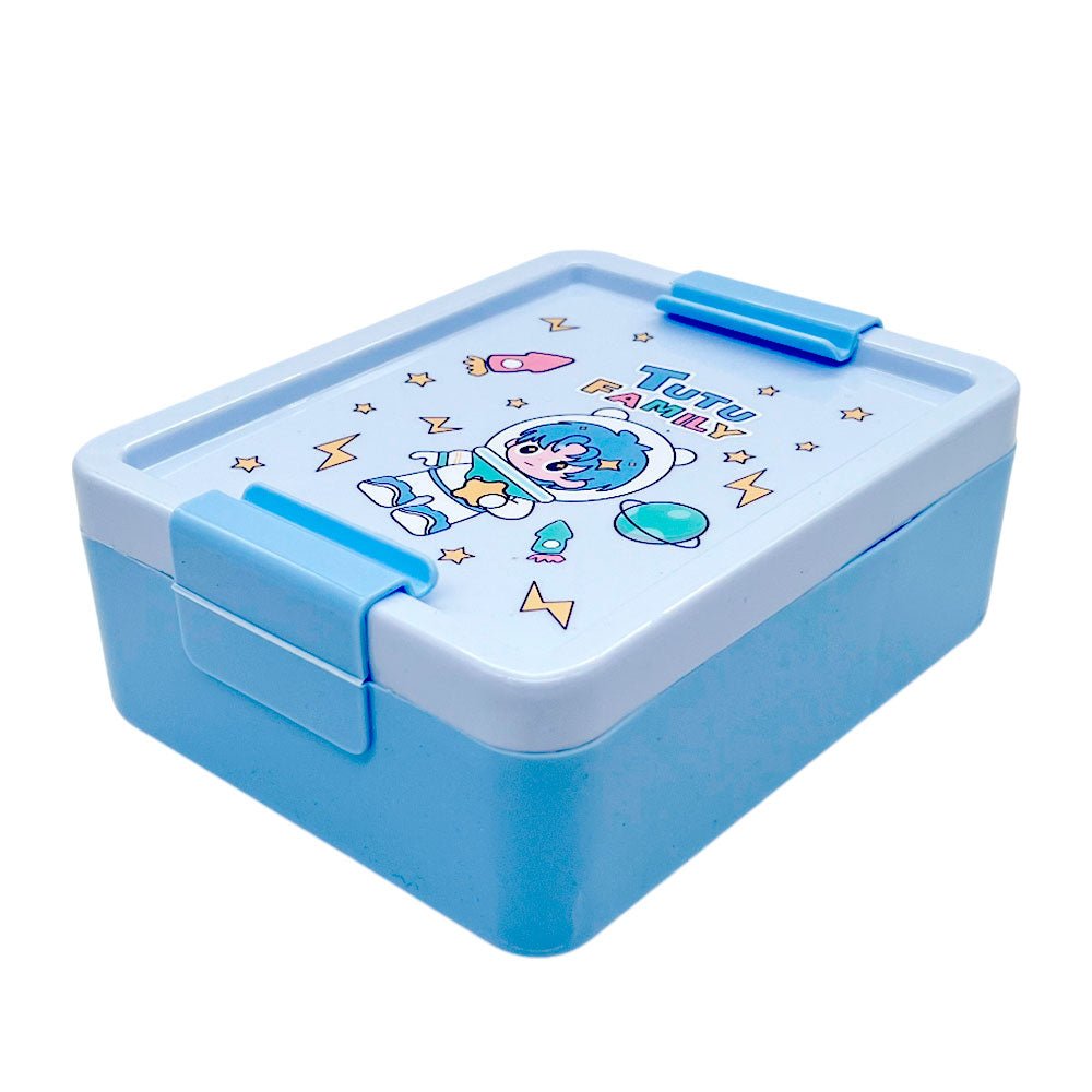 Envase Plástico Infantil Home Elegance / Cuadrado / 2 Divisiones - Home Elegance - Titan.com.pa - 2100000824069