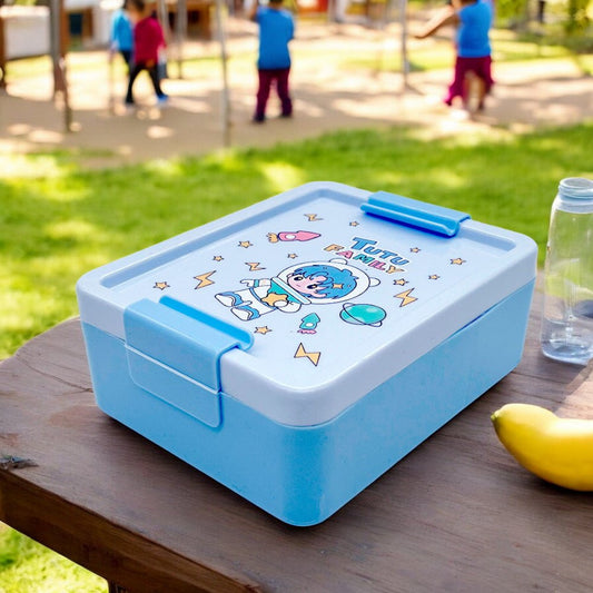 Envase Plástico Infantil Home Elegance / Cuadrado / 2 Divisiones - Home Elegance - Titan.com.pa - 2100000824069