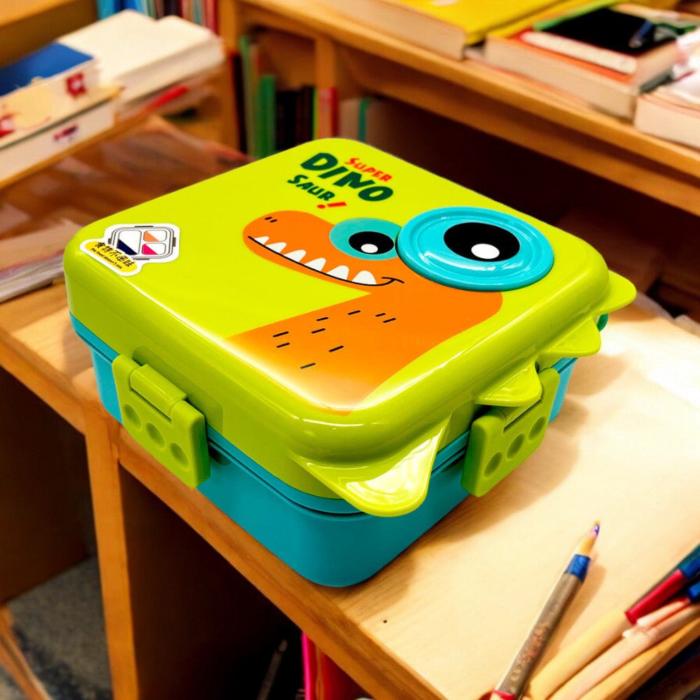 Envase Plástico Infantil Home Elegance Dino Saur / 3 Divisiones / Surtido - Home Elegance - Titan.com.pa - 2100000154463