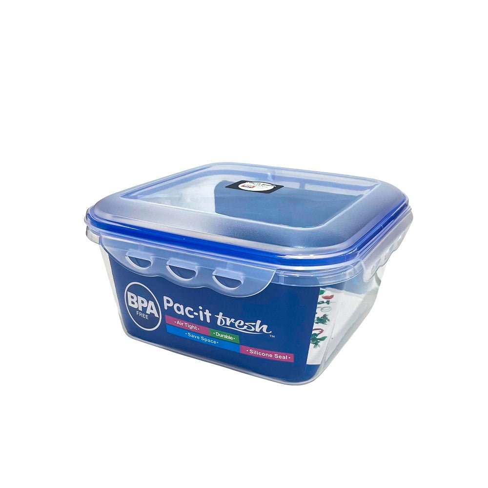 Envase Plástico Pac - It Fresh / Cuadrado / 2300 ml - Pac - It Fresh - Titan.com.pa - 887030720784