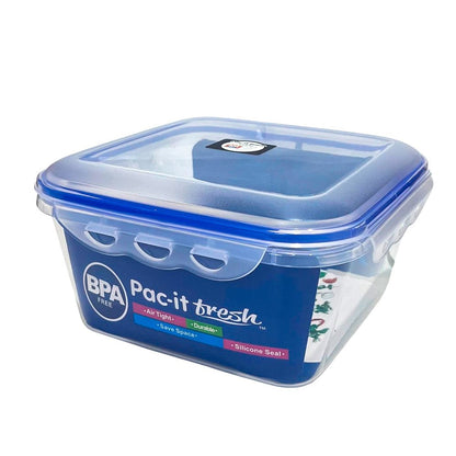 Envase Plástico Pac - It Fresh / Cuadrado / 3300 ml - Pac - It Fresh - Titan.com.pa - 887030721019