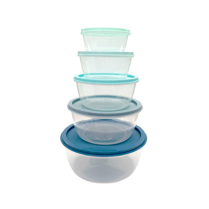 Envases Plástico Redondo Home Elegance / 5 Piezas / Surtido - Home Elegance - Titan.com.pa - 2100000552337