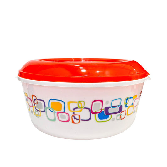 Envases Plásticos Dynasty Con Tapa / Estampada Set 7 Piezas / Surtidos - Dynasty - Titan.com.pa - 2100000615254