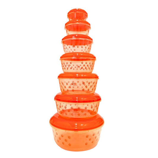 Envases Plásticos Dynasty con Tapa Estampada / Set de 7 Piezas - Dynasty - Titan.com.pa - 2100000878802