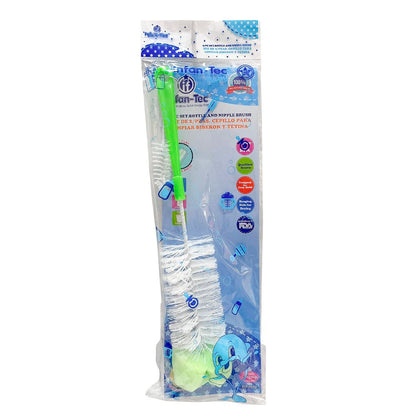 Escobilla Infan-Tec Para Limpieza de Mamadera / Con Esponja - Infan-Tec - Titan.com.pa - 7453049853657