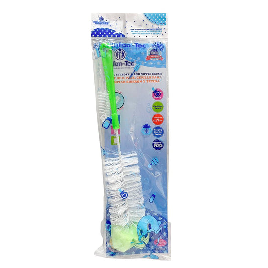 Escobilla Infan-Tec Para Limpieza de Mamadera / Con Esponja - Infan-Tec - Titan.com.pa - 7453049853657