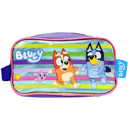 Cartuchera Escolar Bluey Metálica / Niña