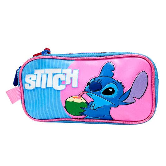 Cartuchera Stitch 2 Compartimentos