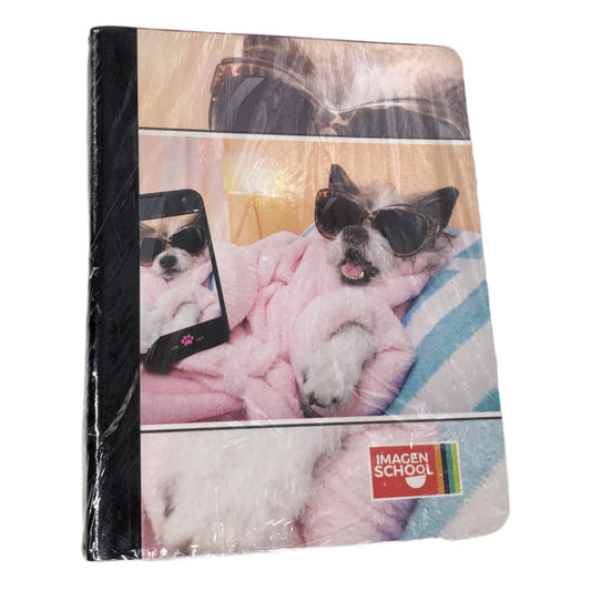 Cuaderno Cosido Raya Ancha Imagen School Pets de 200 Páginas 8" x 6" 5 Piezas
