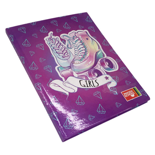 Cuaderno Empastado Raya Ancha Imagen School 3 Materias de 240 Páginas 9.75" x 7.5" - Surtido