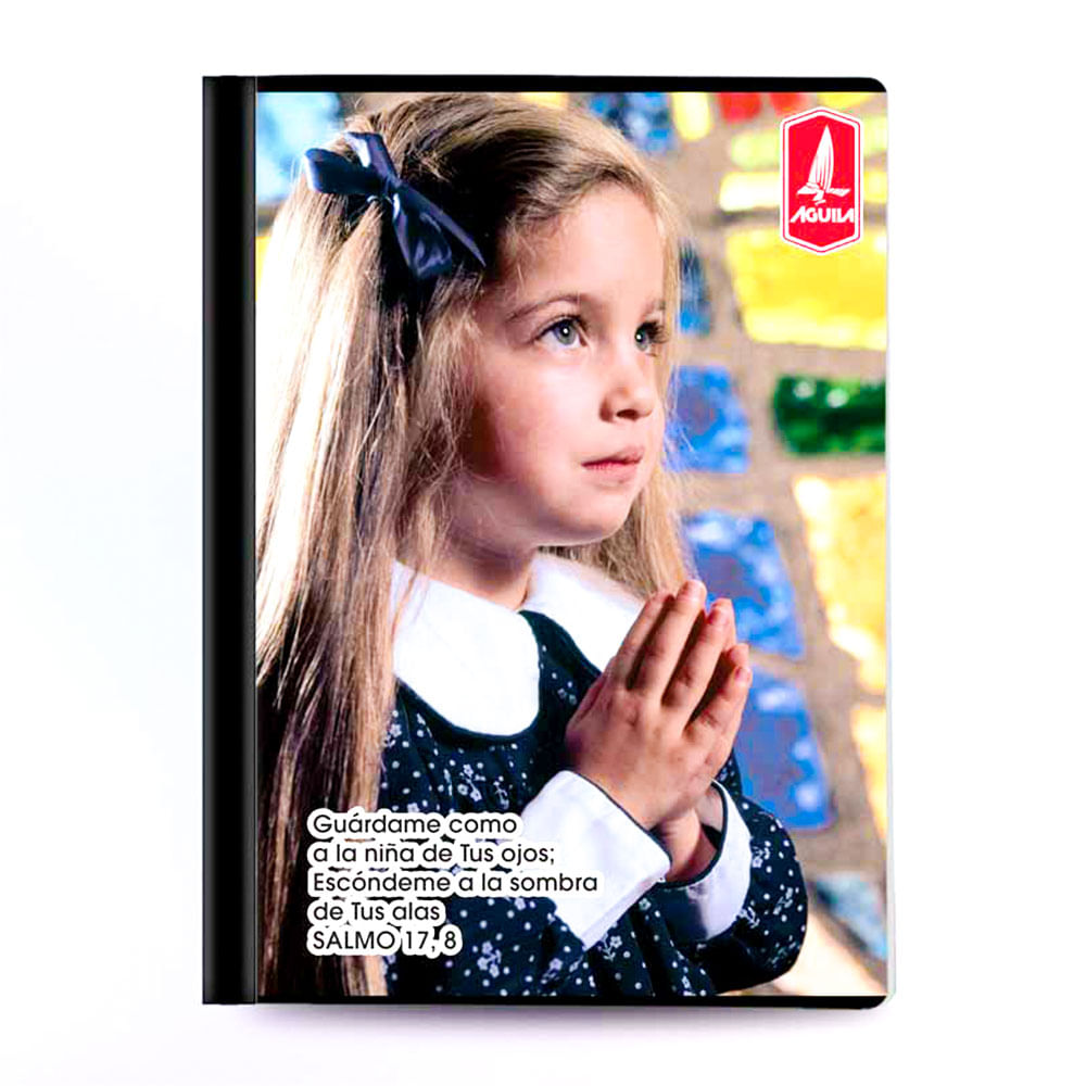 Cuaderno Cosido Mediano Doble Raya Águila Vida de 200 Páginas